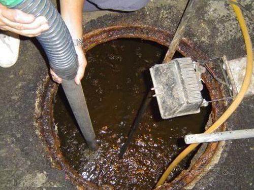 临河隔油池清理